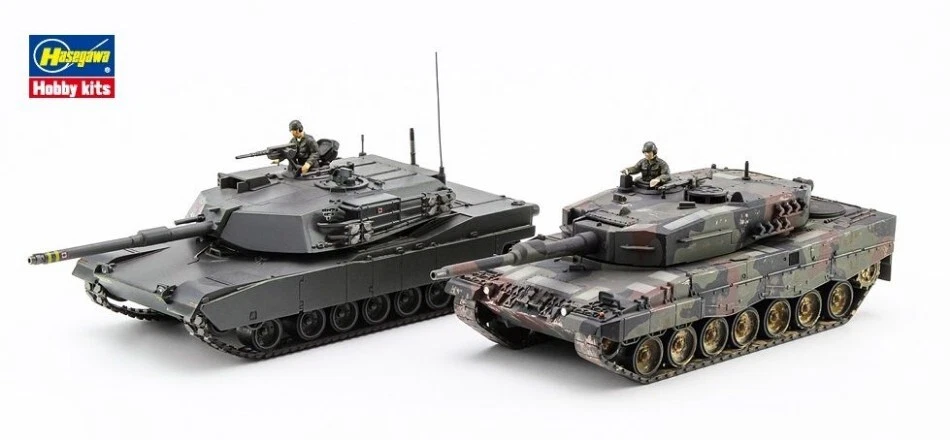 M1 Abrams and Leopard 2 “NATO Main Battle Tank Combo” Kit